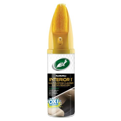 Turtle Wax Interior 1 Multi-Purpose Car Seat Cleaner with Brush, 400ml — image 1
