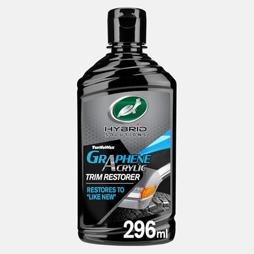 Turtle Wax Hybrid Solutions Graphene Acrylic Black Trim Restorer, 296 ml, Pack of 1 — image 1