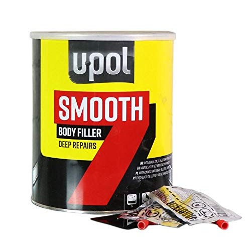 U-POL Smooth 7 Car Body Filler 3L for Deep Dent Repairs — image 1