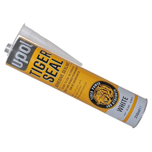U-POL Tiger Seal Polyurethane Adhesive Sealant, White, 310 ml — image 1