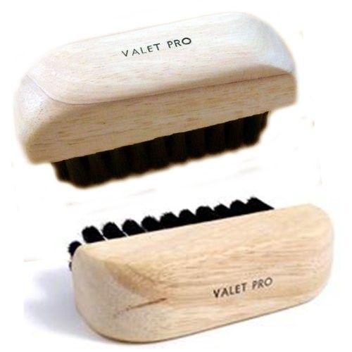 ValetPRO Leather Cleaning Brush with Soft Nylon Bristles — image 1