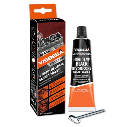 Visbella Black Oil-Resistant RTV Gasket Maker, 99g — image 1